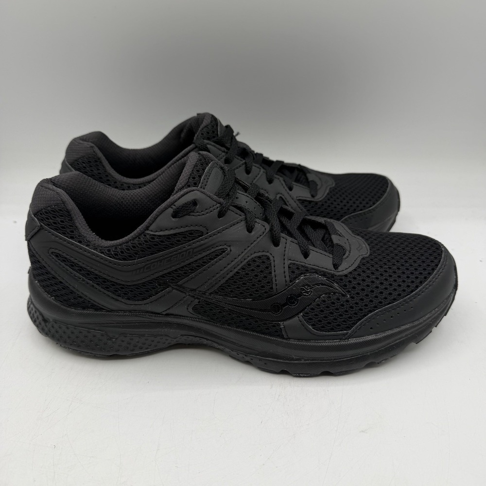 Saucony Cohesion 11 Running Shoes Womens Sz 10 Black Athletic Sneakers S10420-4